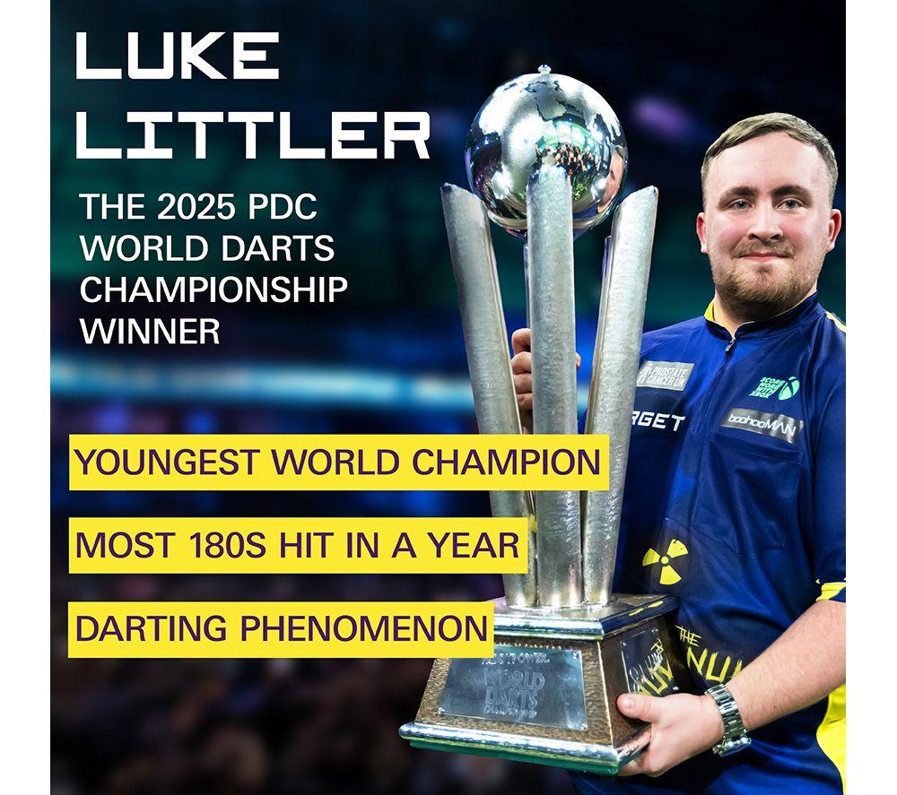 TARGET Luke Littler Brass Steel Tip Darts image number 6 of 6