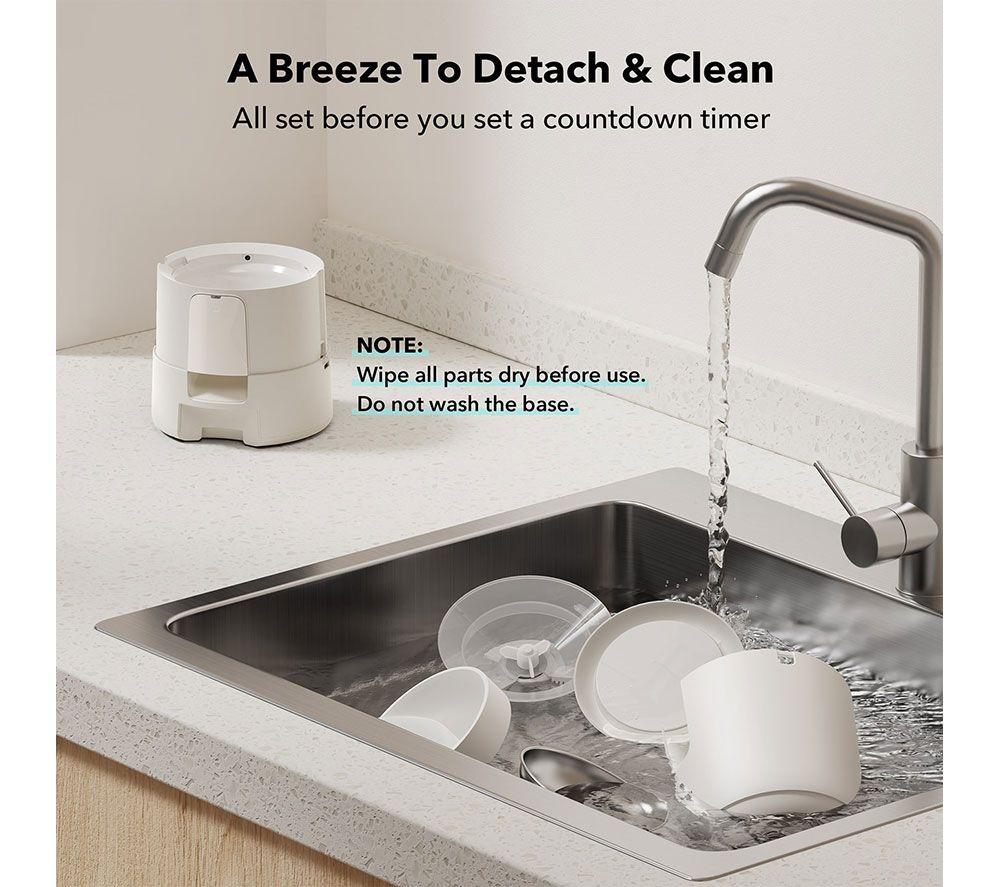 PETLIBRO Air Automatic Pet Food Feeder - 2 Litre, White image number 6 of 9