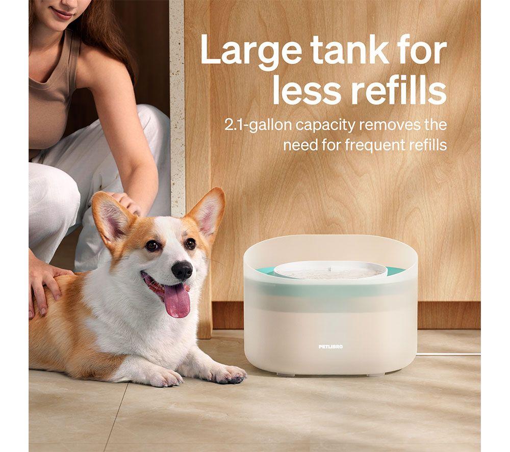 PETLIBRO Capsule Dog Water Fountain - White image number 4 of 10