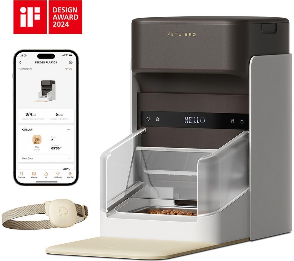 Buy PETLIBRO One RFID Smart Cat Feeder - White | Currys