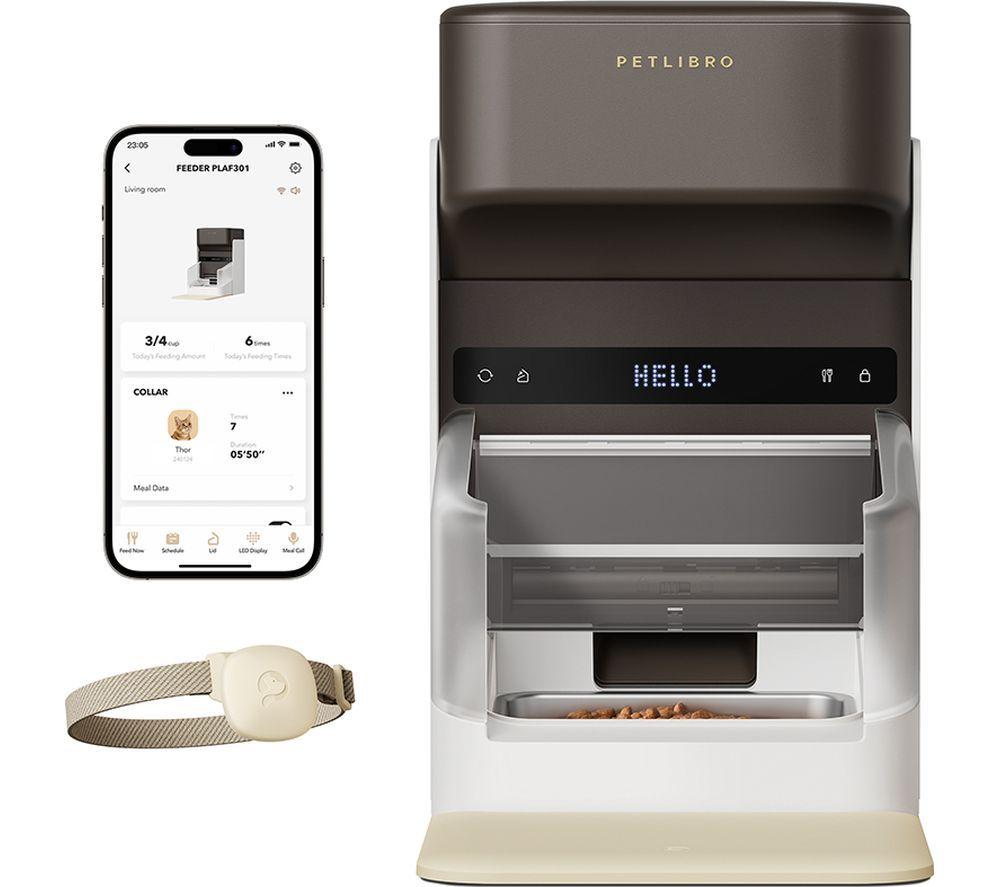 PETLIBRO One RFID Smart Cat Feeder - White image number 4 of 11