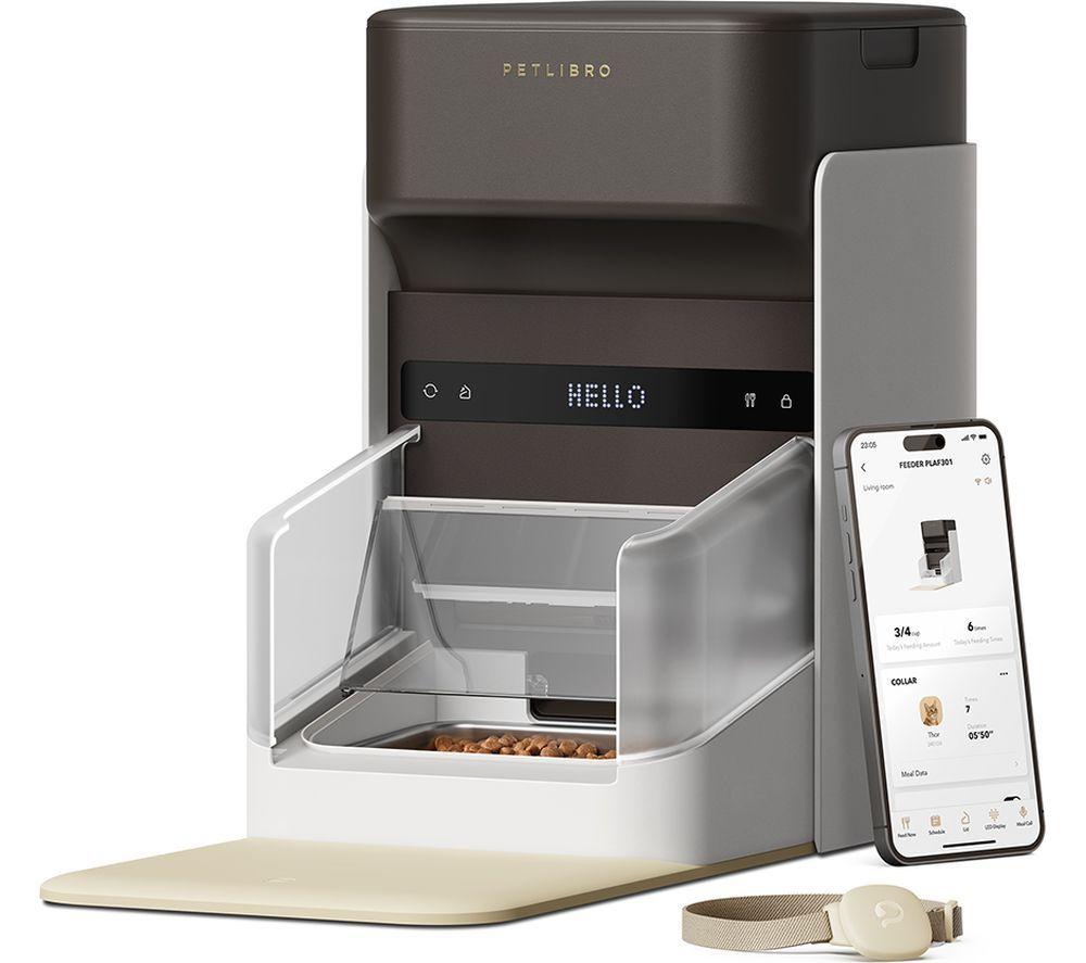 PETLIBRO One RFID Smart Cat Feeder - White image number 5 of 11