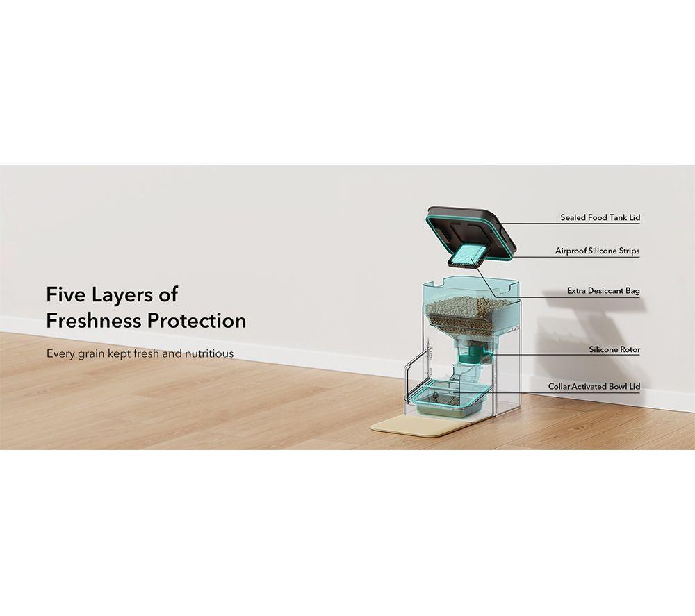 PETLIBRO One RFID Smart Cat Feeder - White image number 7 of 11