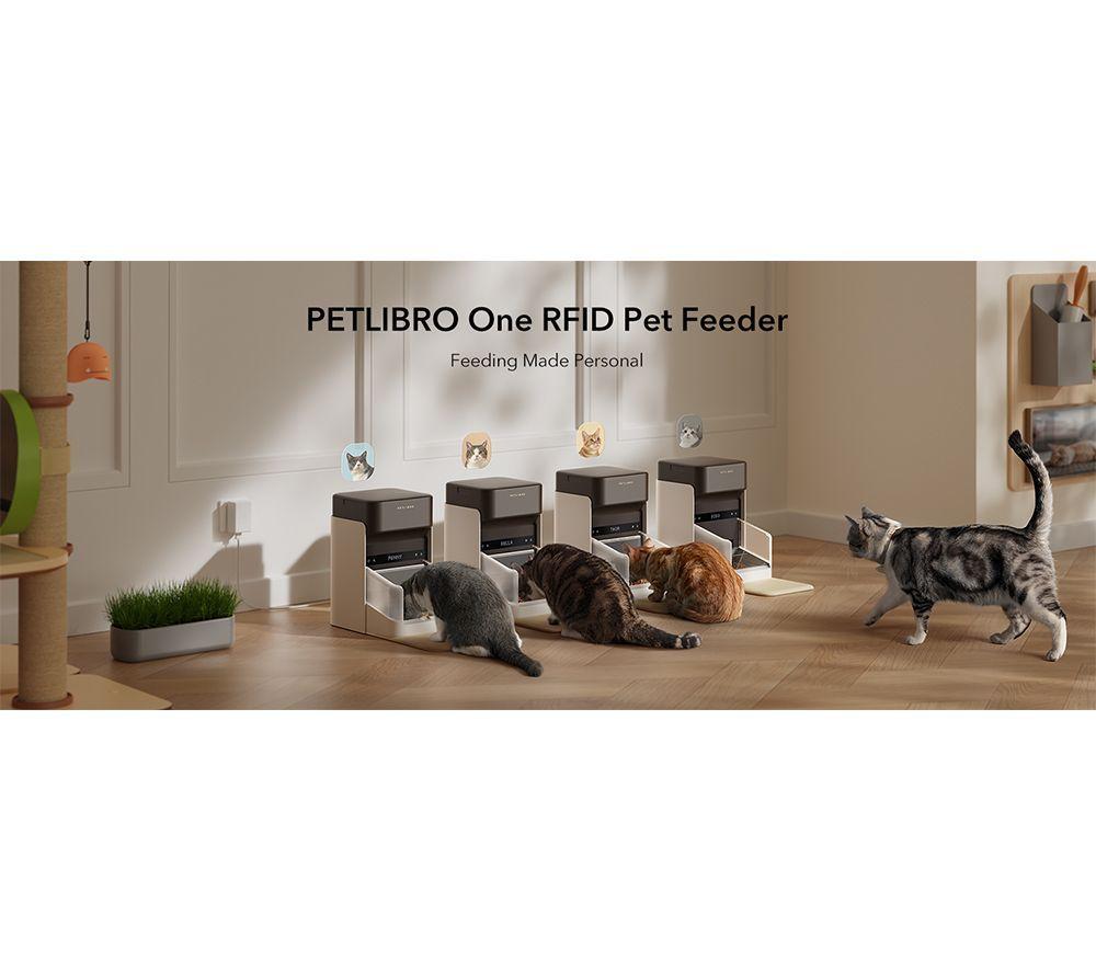 PETLIBRO One RFID Smart Cat Feeder - White image number 8 of 11