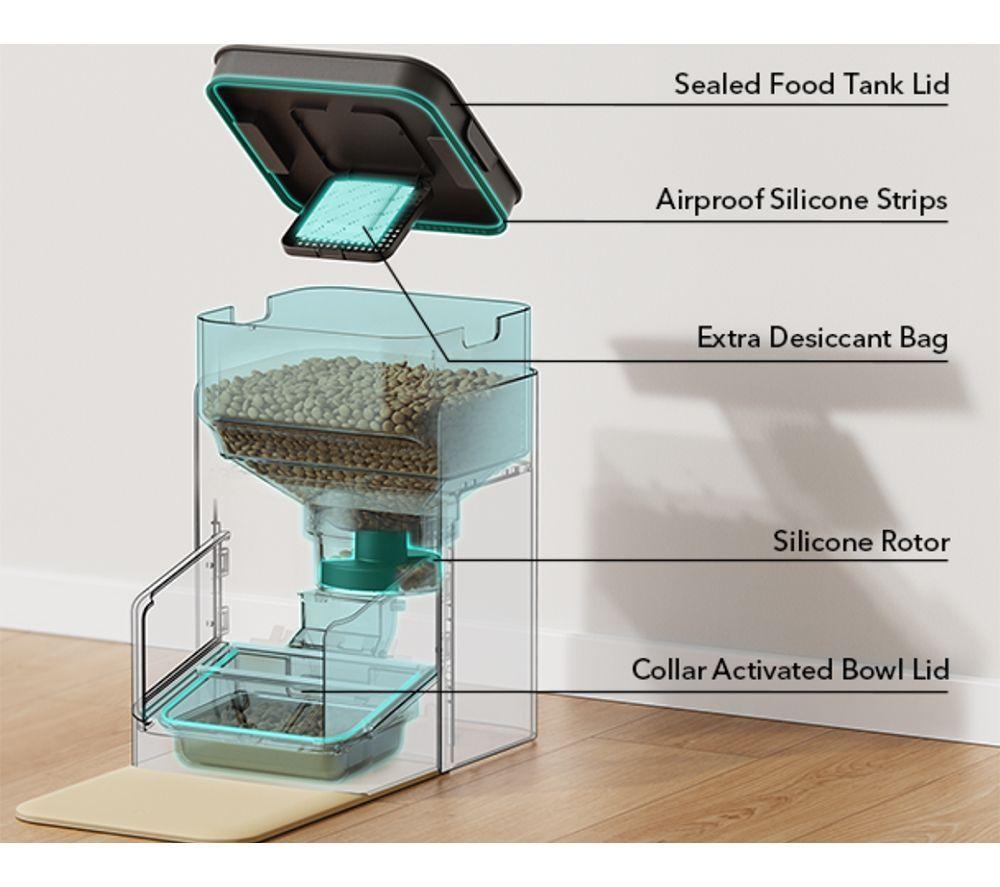 PETLIBRO One RFID Smart Cat Feeder - White image number 10 of 11