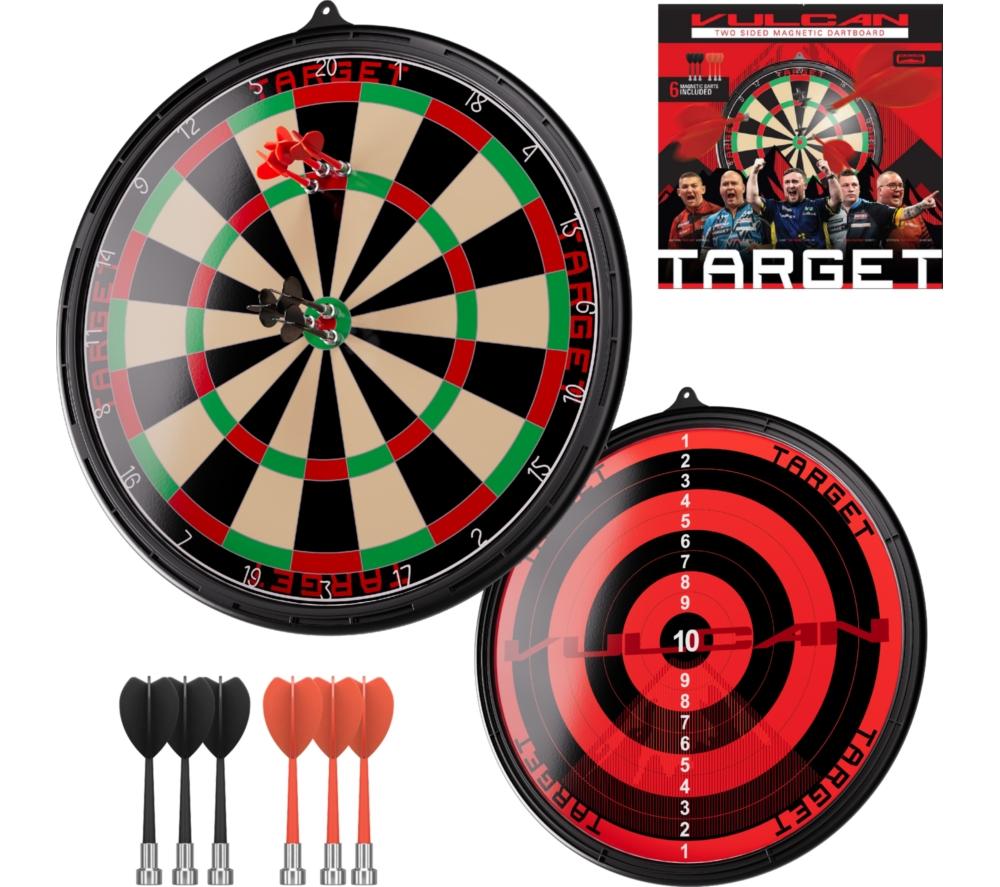 TARGET Vulcan Double-Sided Magnetic Dartboard image number 2 of 8
