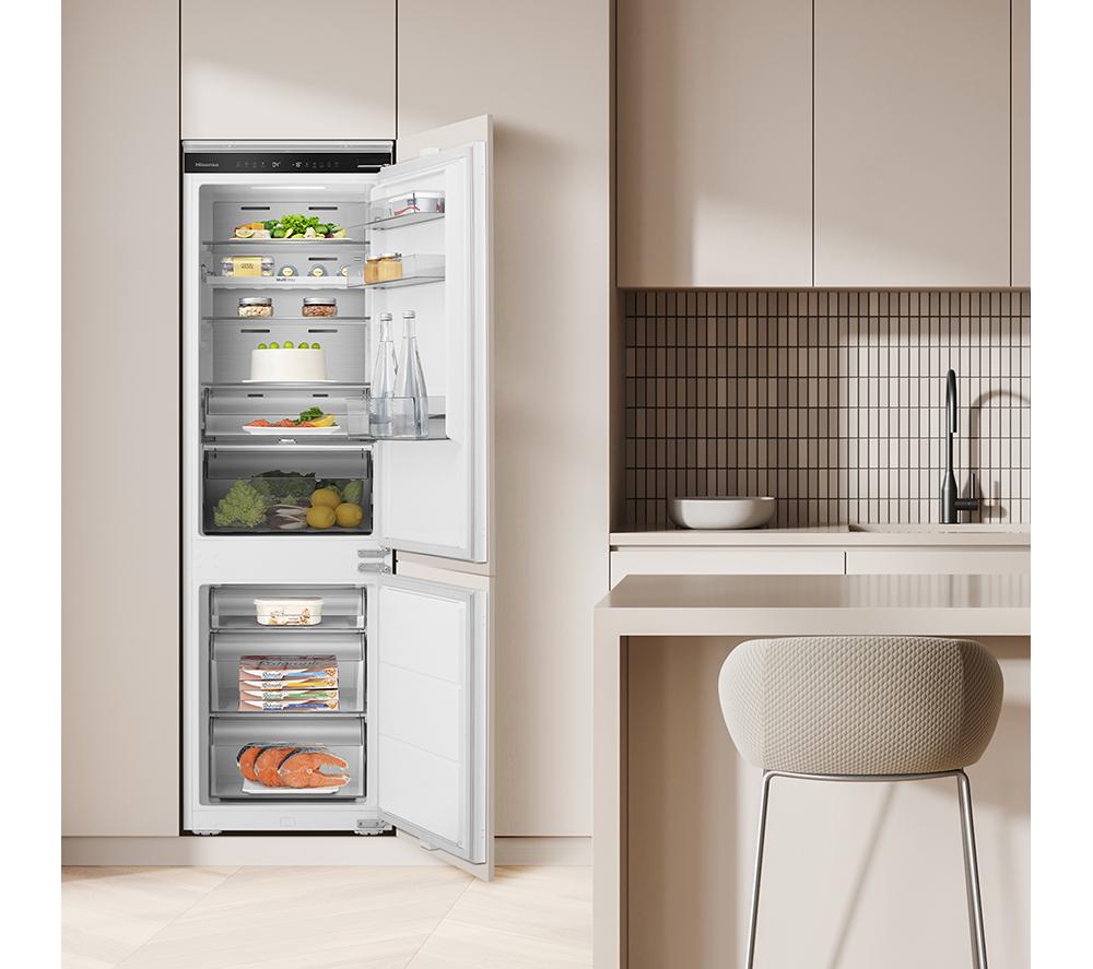 HISENSE RB3B250SAWE Integrated Smart 70/30 Fridge Freezer - Fixed Hinge image number 14 of 15