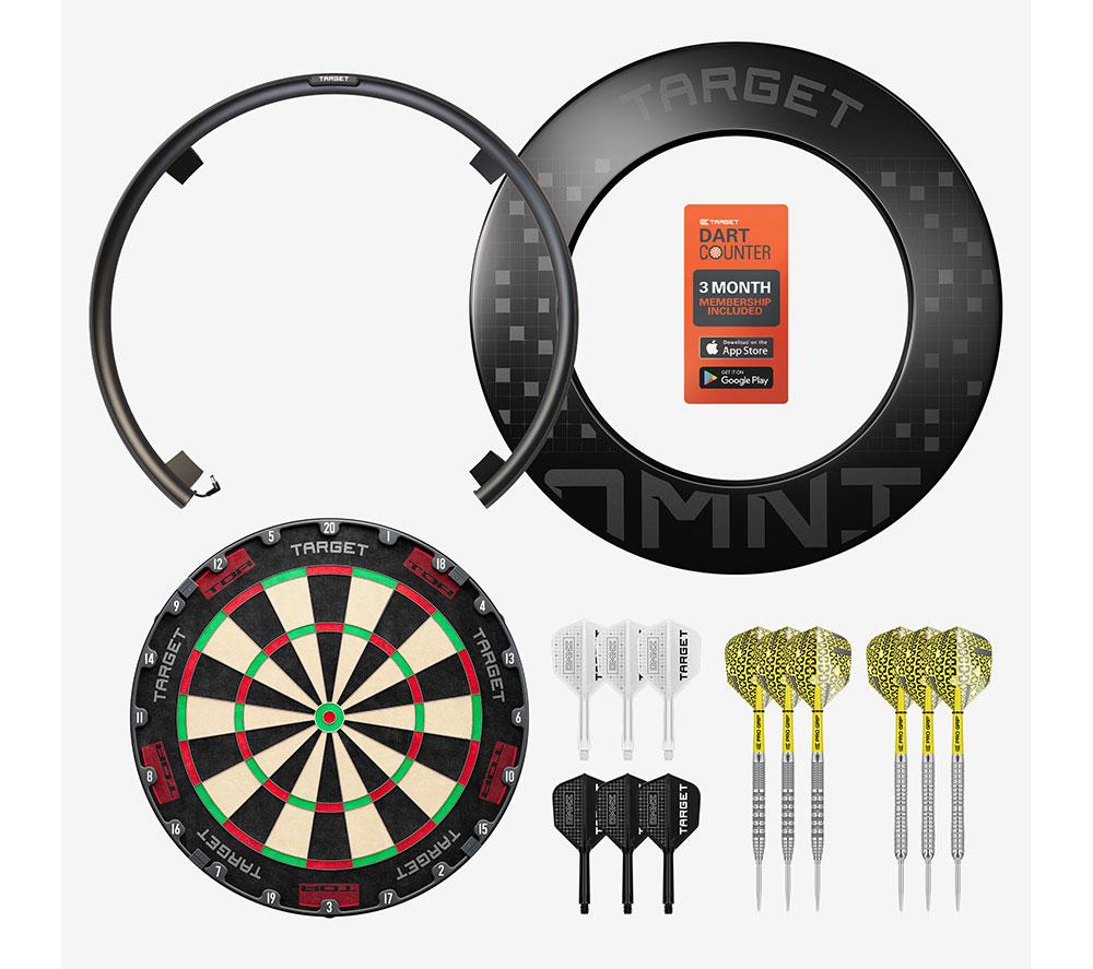 TARGET Omni Ultimate Home Dartboard Bundle