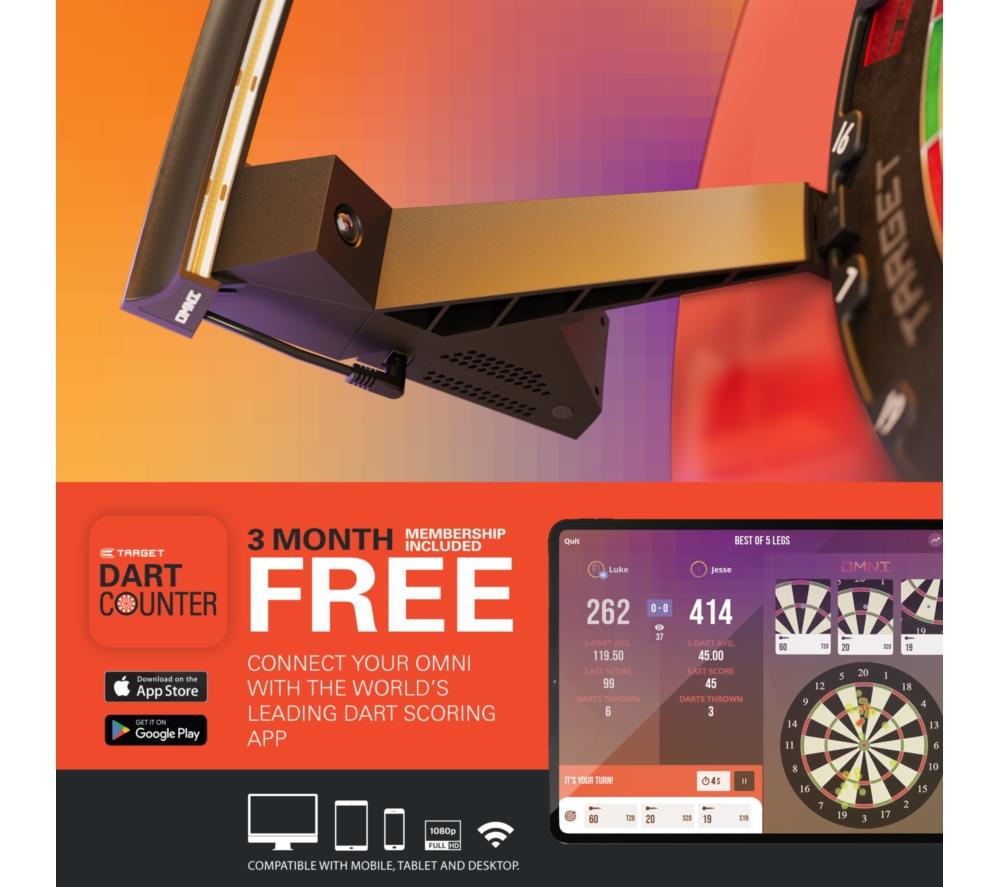 TARGET Omni Ultimate Home Dartboard Bundle image number 7 of 11