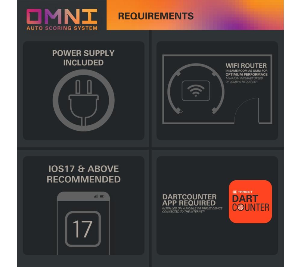 TARGET Omni Ultimate Home Dartboard Bundle image number 8 of 11