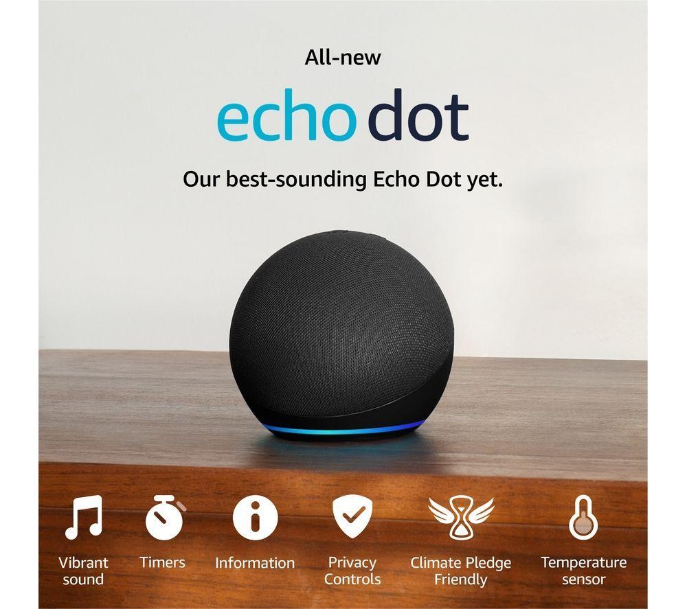 RING Battery Video Doorbell (3rd Gen) & Echo Dot (5th Gen) Smart Speaker Bundle image number 8 of 11