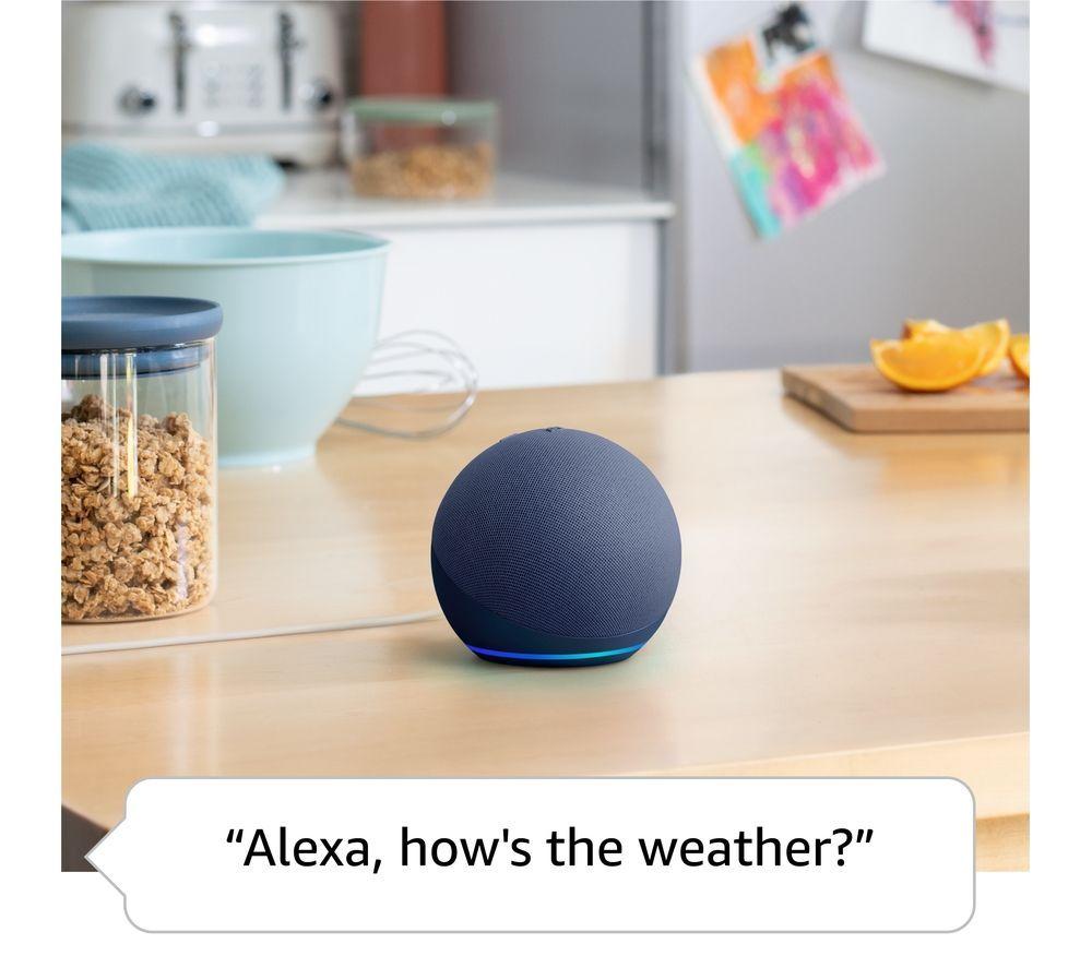 RING Battery Video Doorbell (3rd Gen) & Echo Dot (5th Gen) Smart Speaker Bundle image number 10 of 11