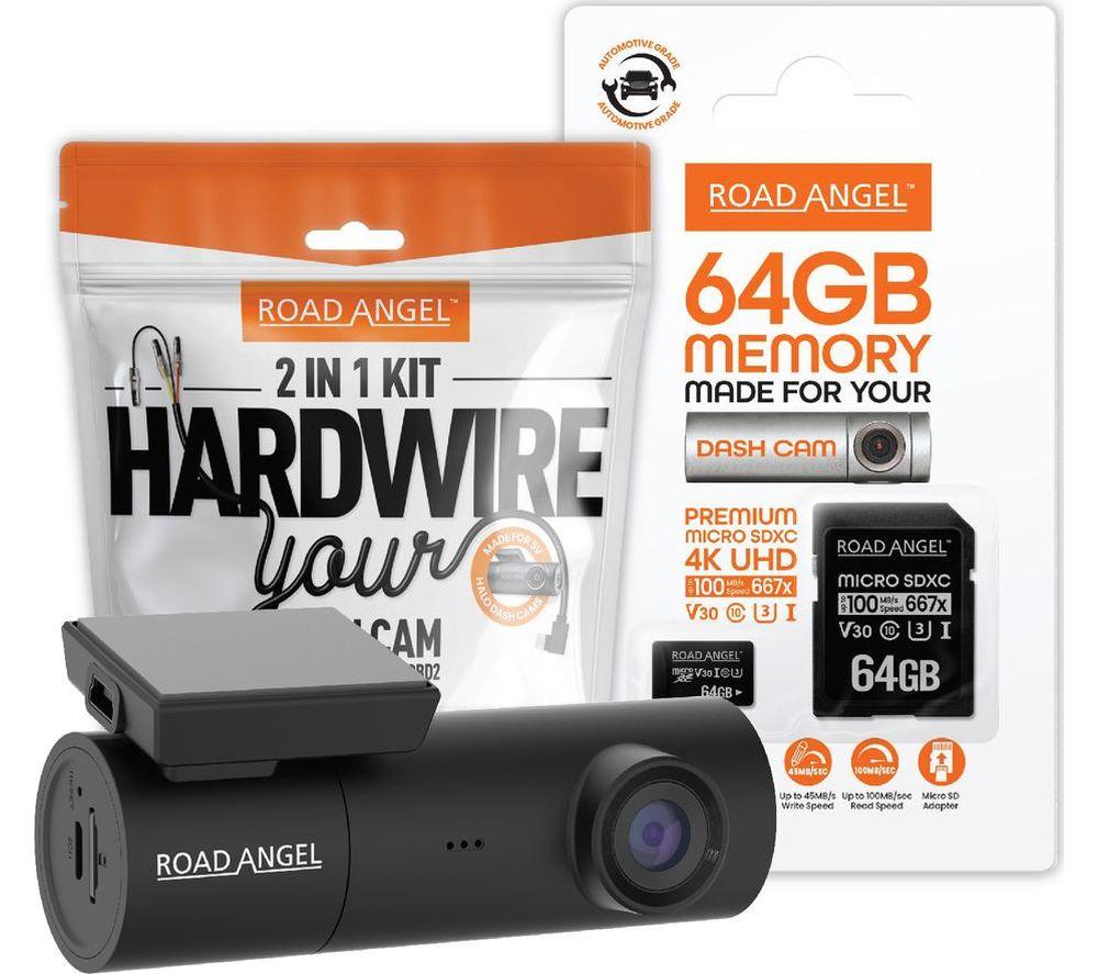 ROAD ANGEL Halo Spark Deluxe Kit Full HD Dash Cam - Black image number 7 of 7
