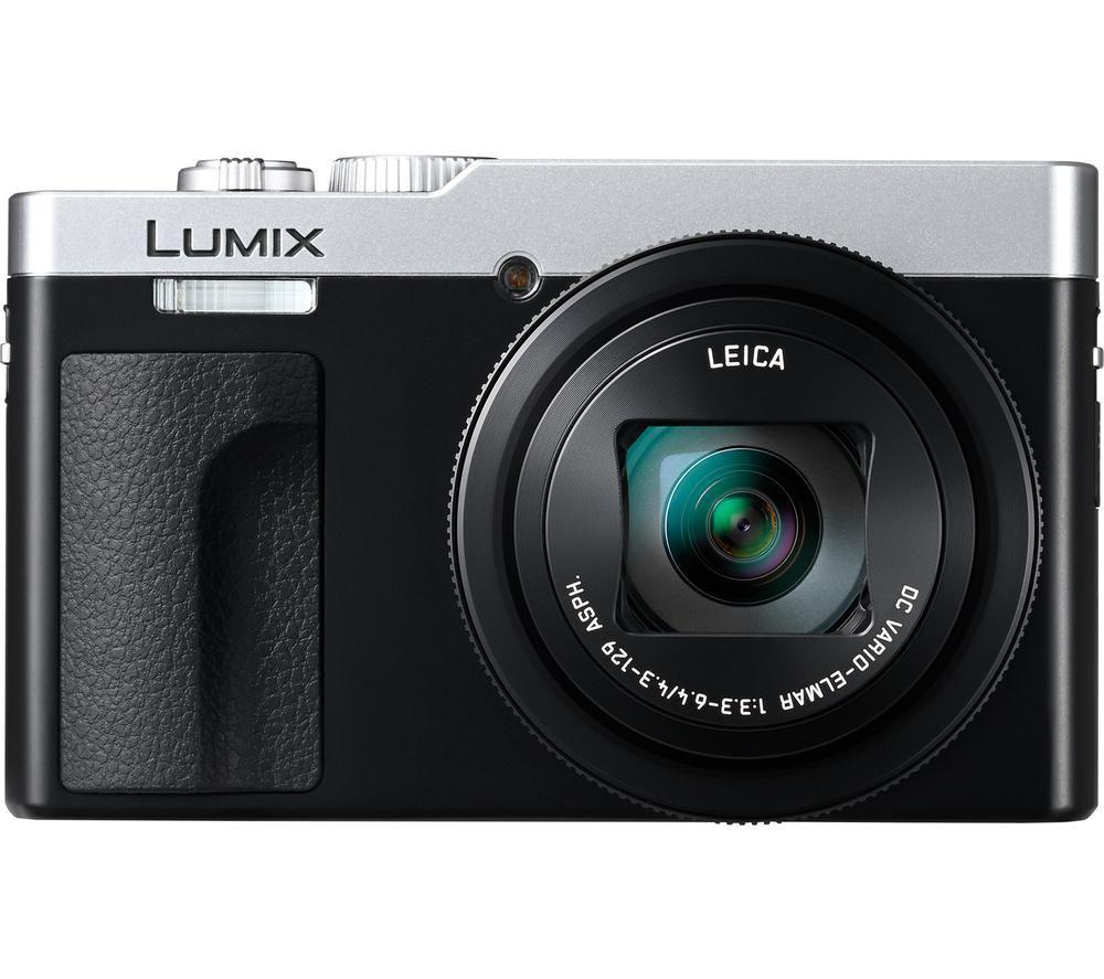 Panasonic Lumix Dc-Tz99 Superzoom Compact Digital Camera - Silver, Silver/Grey