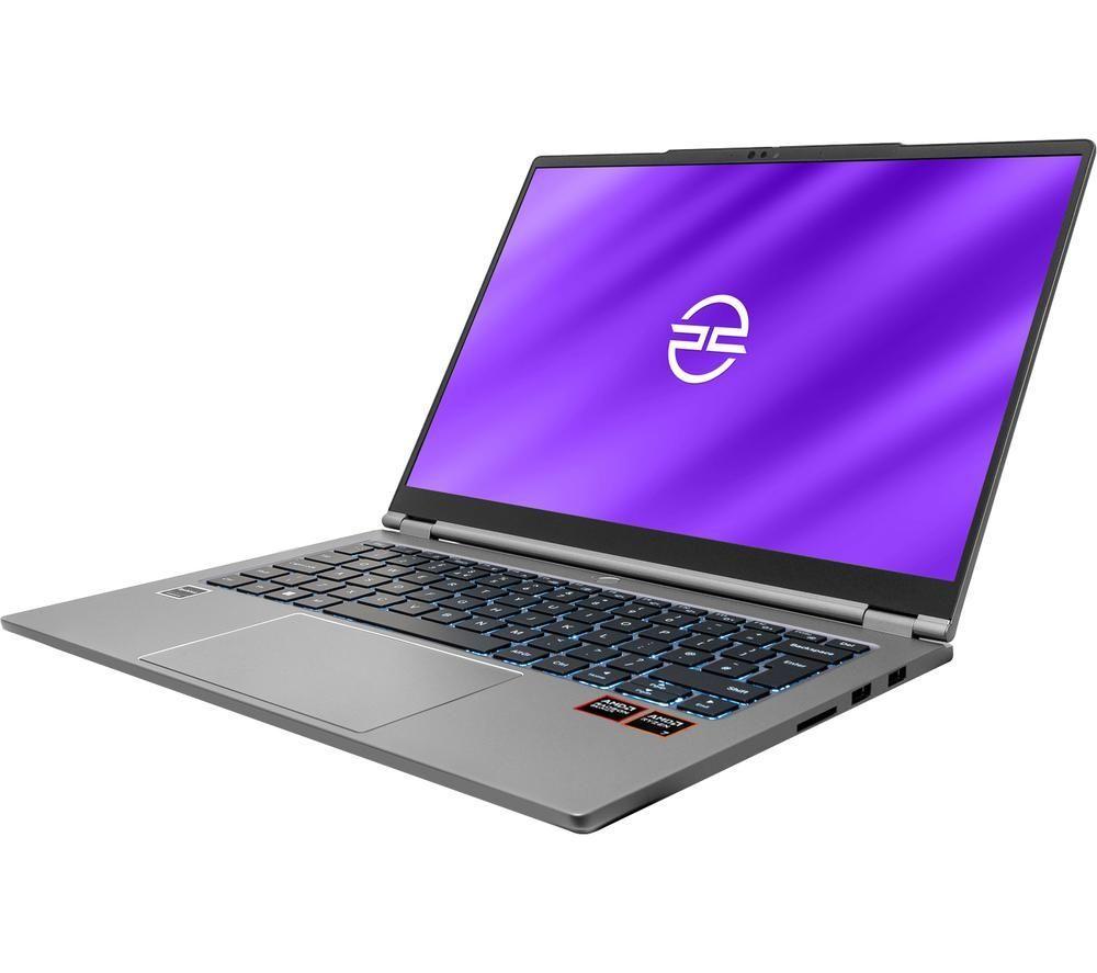 PCSPECIALIST Lafite 14" Laptop - AMD Ryzen AI 9, 2 TB SSD, Grey image number 2 of 5