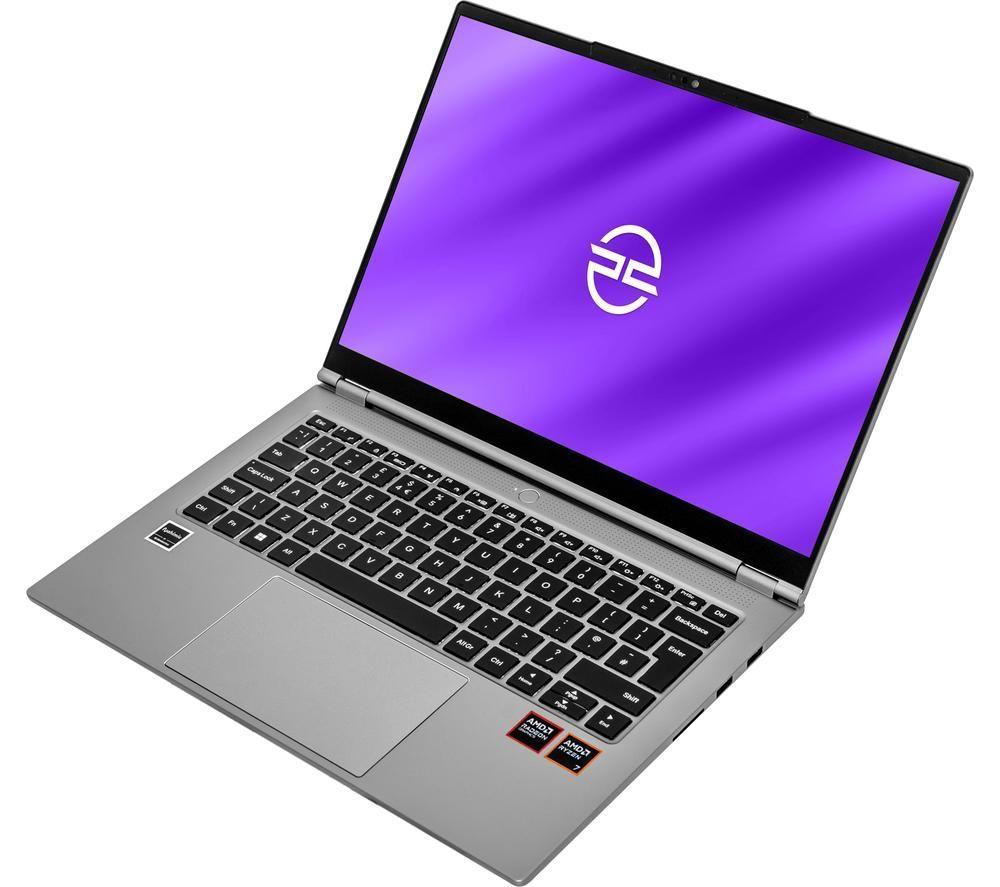 PCSPECIALIST Lafite 14" Laptop - AMD Ryzen AI 9, 2 TB SSD, Grey image number 4 of 5