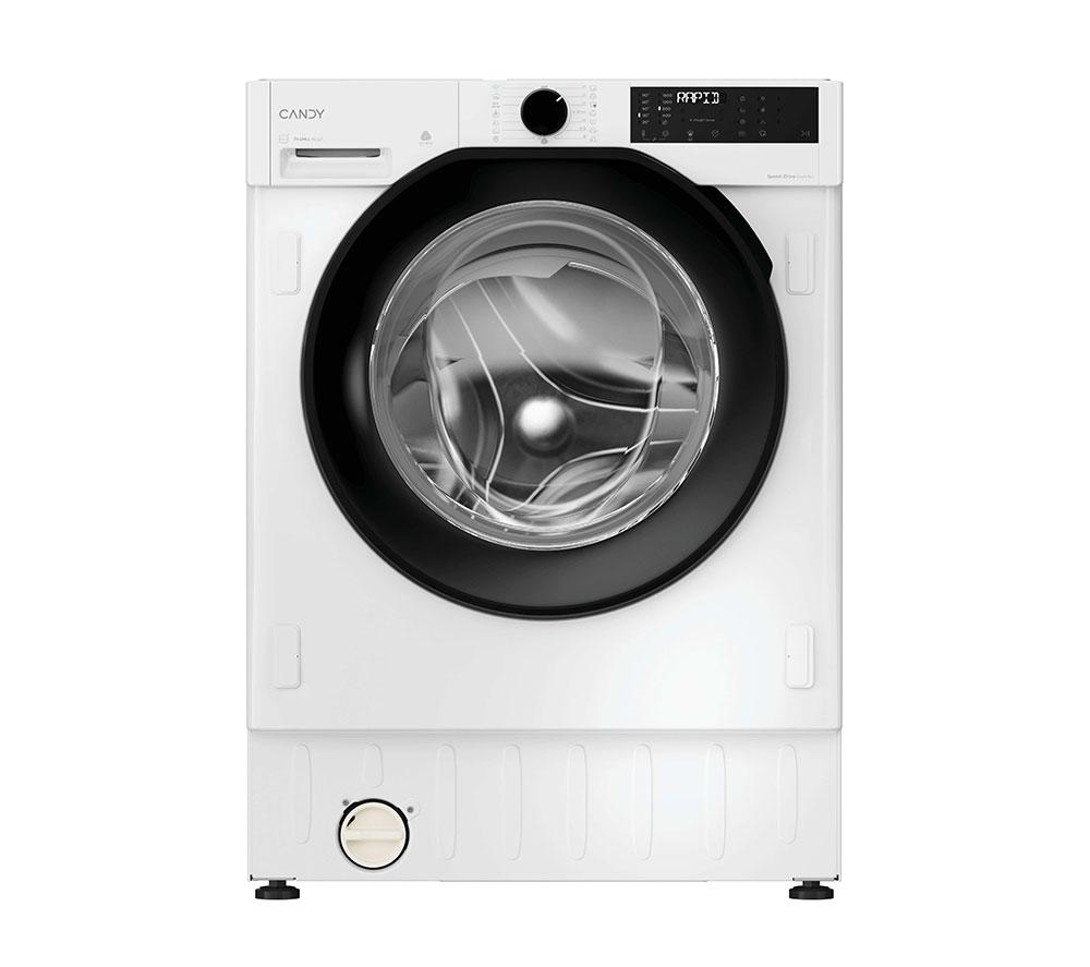 CANDY ProWash 400 BC4SD496M6DB8-80 Integrated WiFi-enabled 9 kg Washer Dryer, White