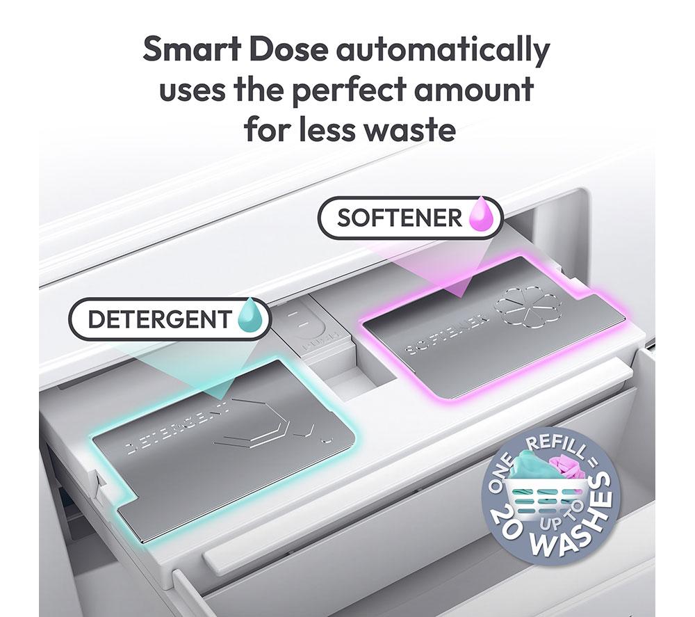 CANDY ProWash 400 Autodose BC4SD496M6DB8-80 Integrated WiFi-enabled 9 kg Washer Dryer image number 6 of 15