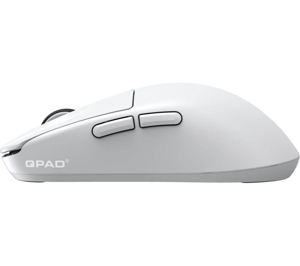 QPAD Mark Model 1 Wireless Optical Gaming Mouse - White image number 11 of 12