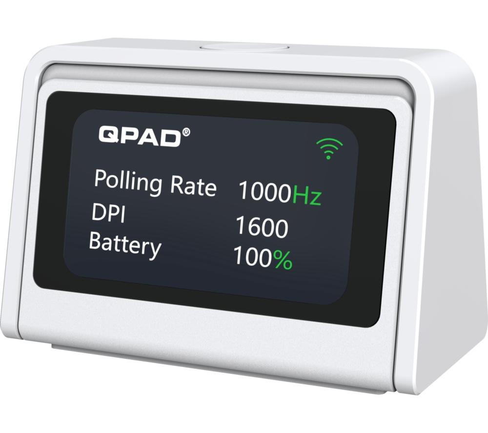 QPAD Mark Model 3 Wireless Optical Gaming Mouse - White image number 26 of 27