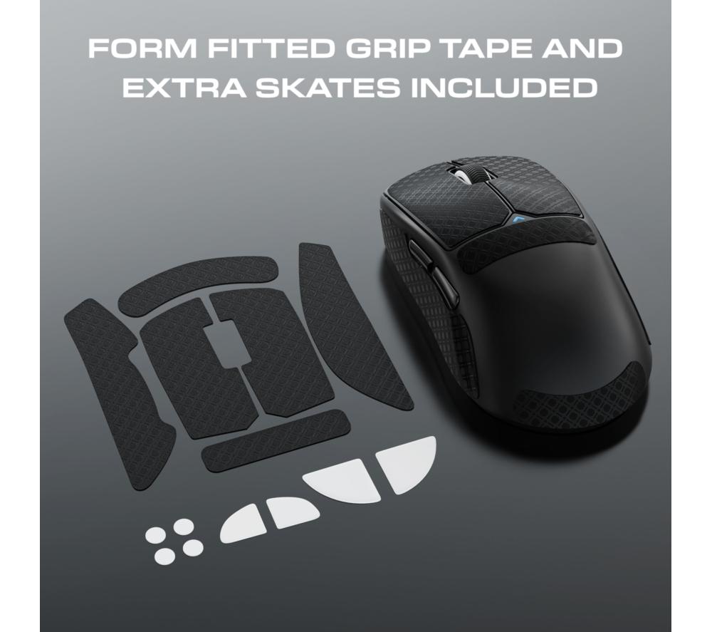 QPAD Mark Model 5 Wireless Optical Gaming Mouse - Black image number 7 of 27