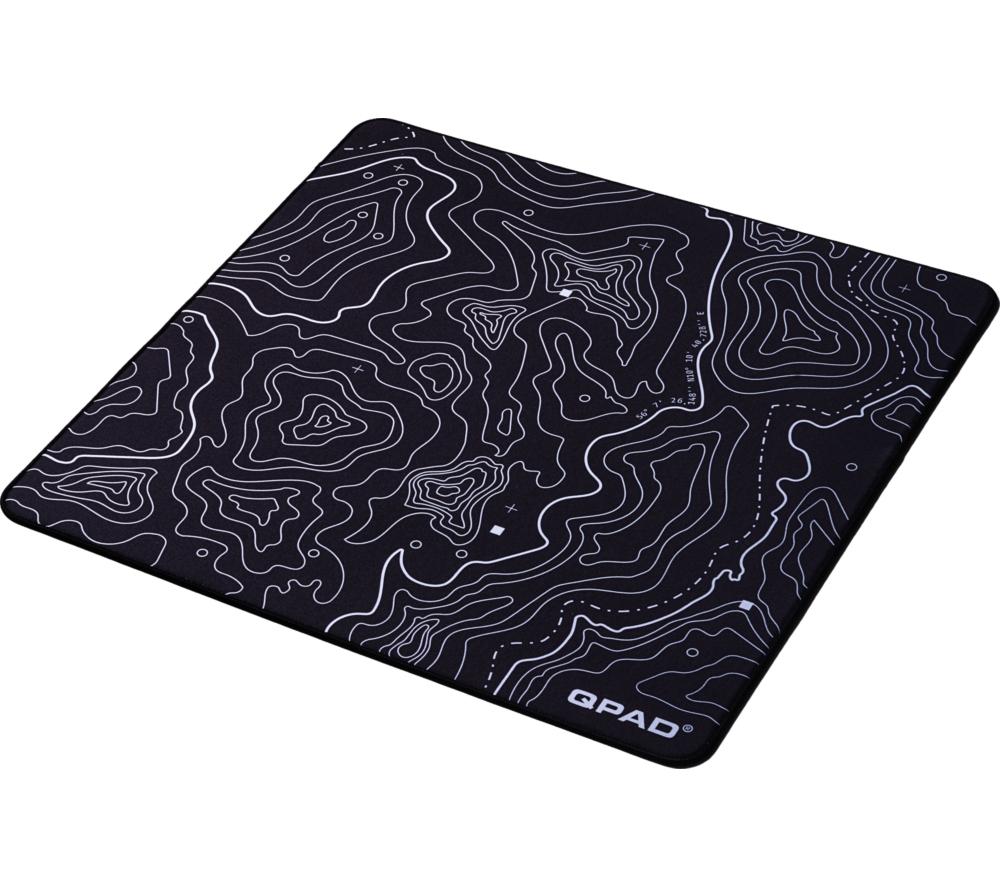 QPAD Poron Mouse Mat - Black & White, Large image number 2 of 4