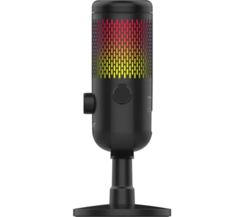 QPAD Omnibeam Stream RGB Pro Microphone - Black image number 7 of 8