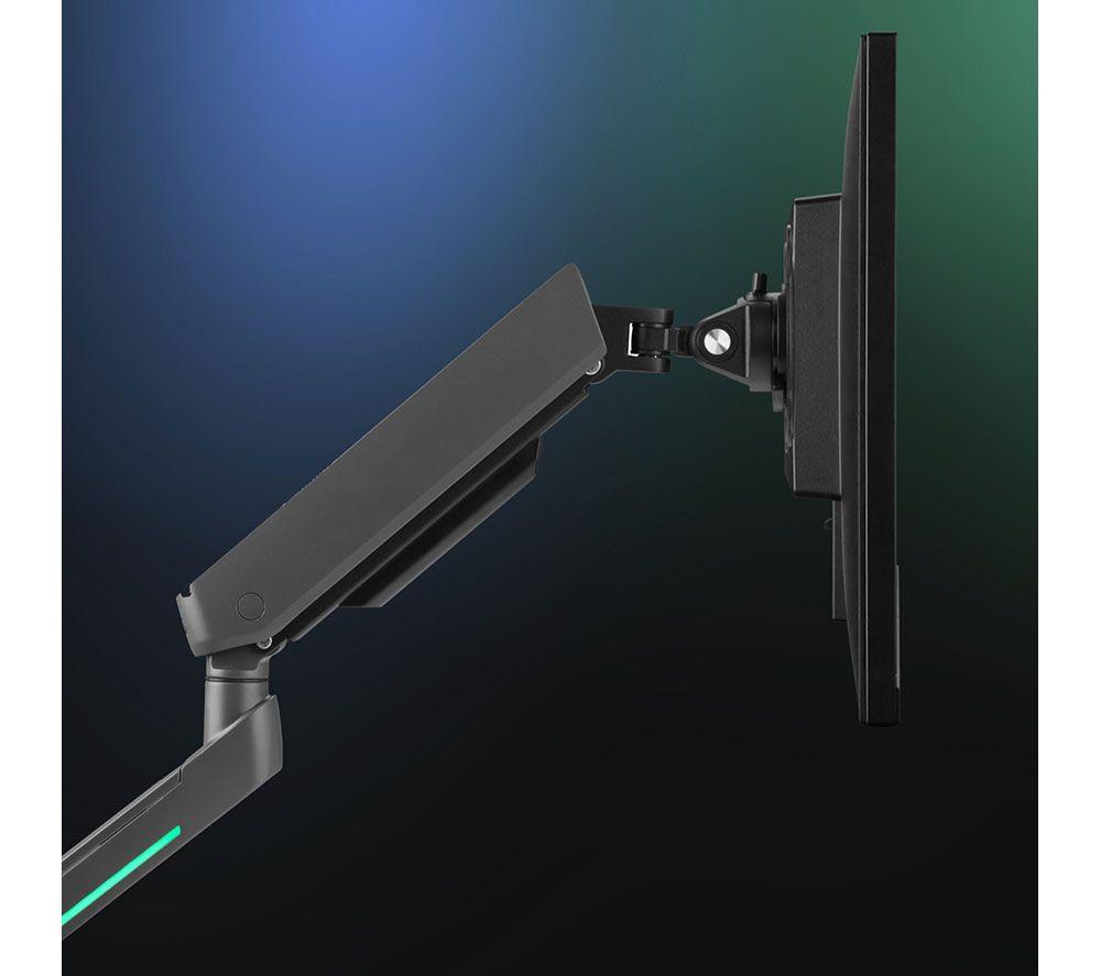 ONE FOR ALL DM8210 Universal Gaming Dual Arm 21-45" Monitor Desk Mount - Anthracite & Black image number 4 of 7