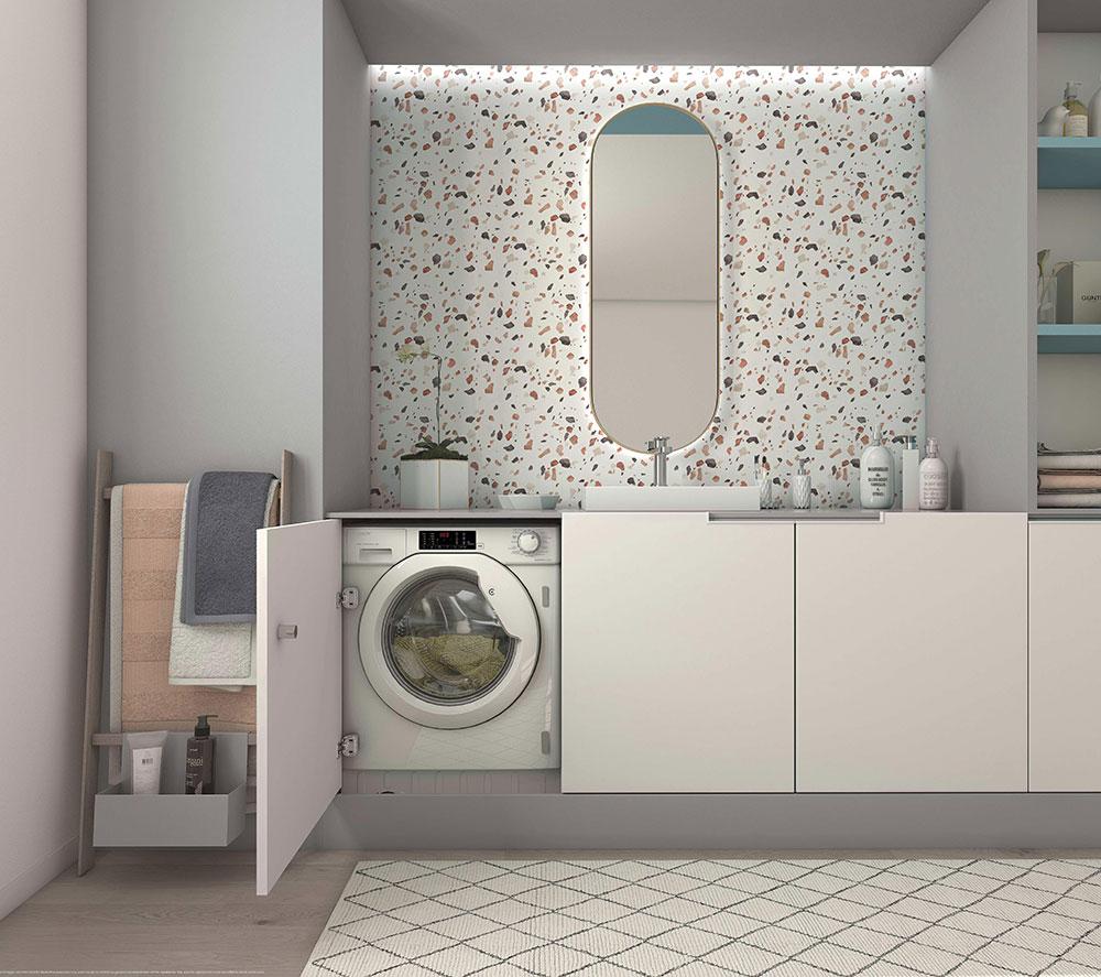 CANDY CBW48TWM5J-80 Integrated 8 kg 1400 Spin Washing Machine image number 3 of 16