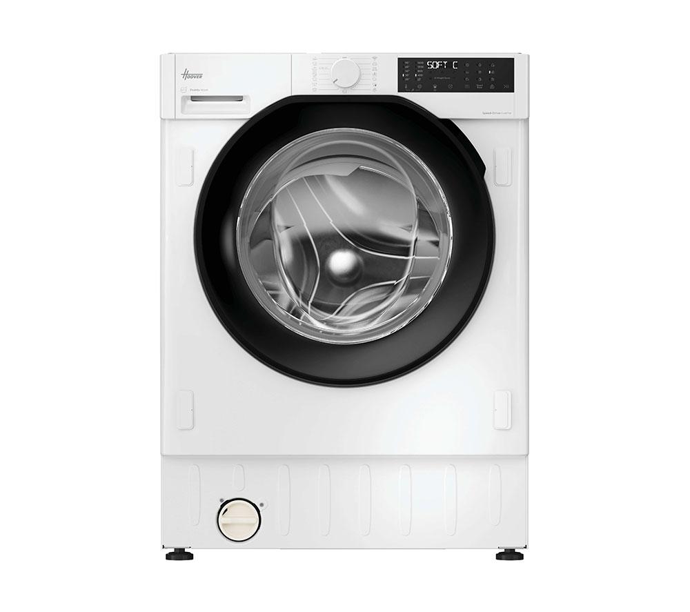 HOOVER H-WASH 400 BH4SD69M6DB9-80 Integrated WiFi-enabled 9 kg 1600 Spin Washing Machine, White,Black
