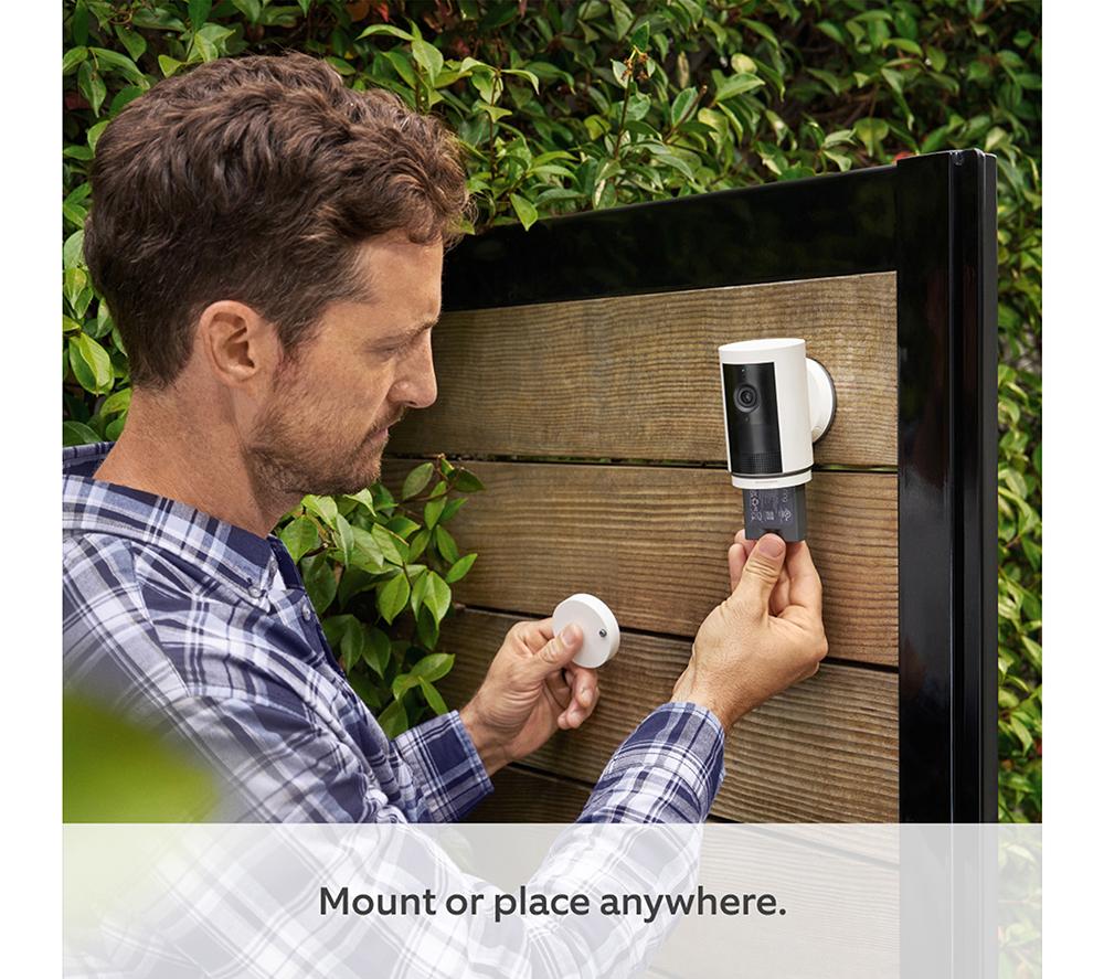 RING Outdoor Cam Plus Plug-in 2K WiFi Security Camera - Black image number 6 of 7