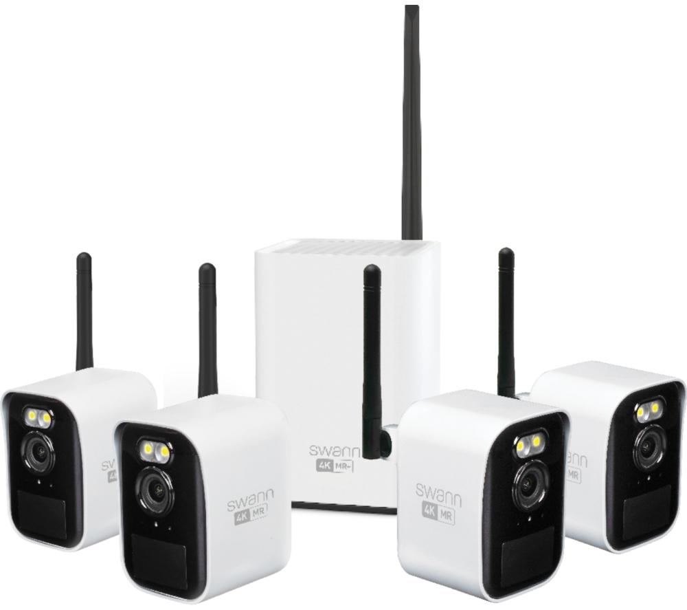 SWANN MaxRanger Mini SWNVK-MRMINISD4 4K Ultra HD NVR Security System - 4 Cameras