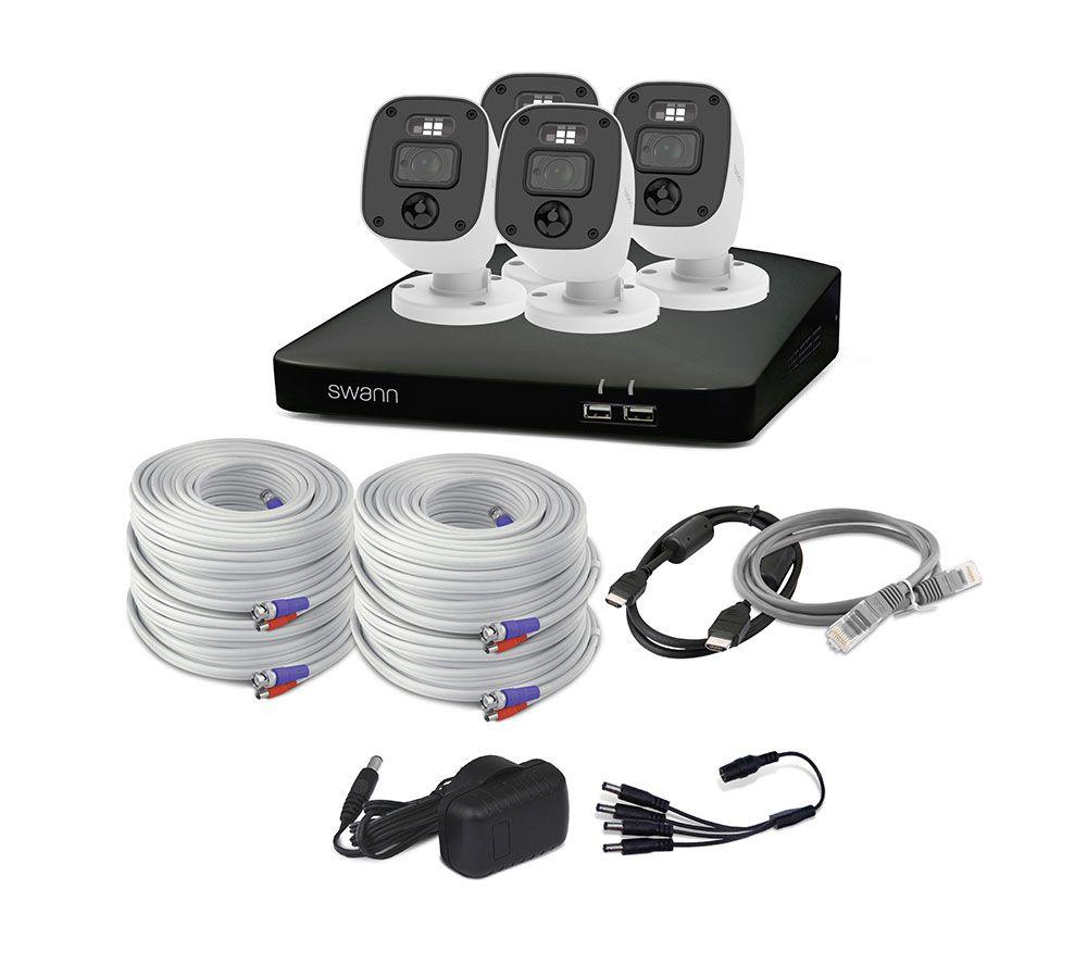 SWANN Home SWDVK-8468542KMQB-EU 8-channel 2K DVR Security System - 256 GB, 4 Cameras image number 4 of 6