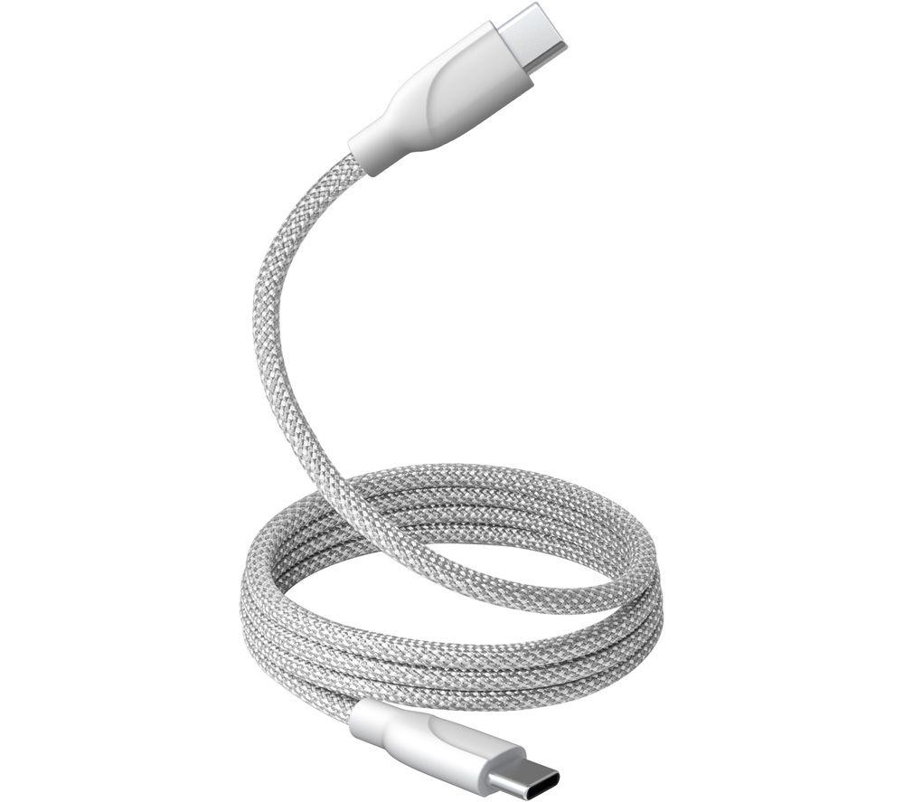GOJI Braided Magnetic USB Type-C Cable - 1 m, Grey