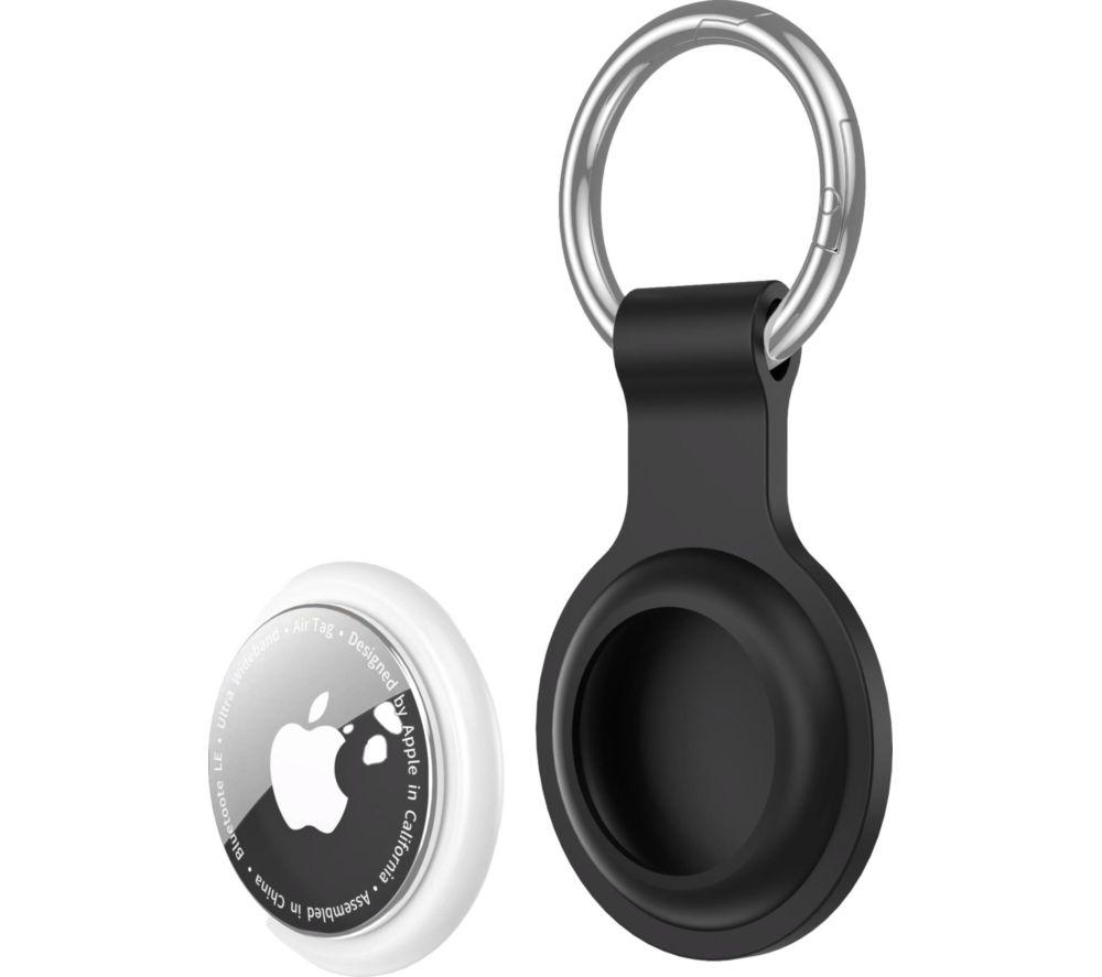 GOJI AirTag Ring Holder - 4 Pack, Black image number 4 of 4