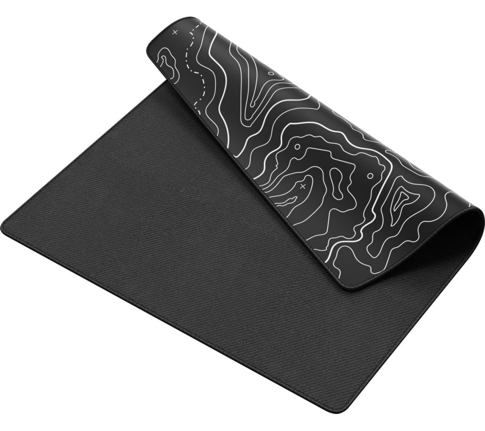 Buy Q-PAD Edge Mouse Mat - Black & White, Large | Currys