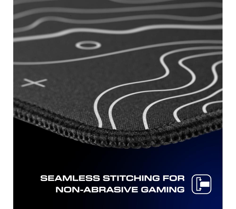 QPAD Edge Mouse Mat - Black & White, XL image number 2 of 10