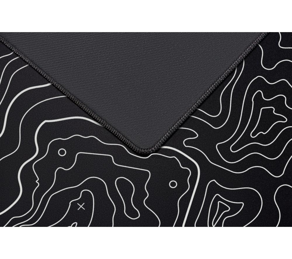 QPAD Edge Mouse Mat - Black & White, XL image number 7 of 10
