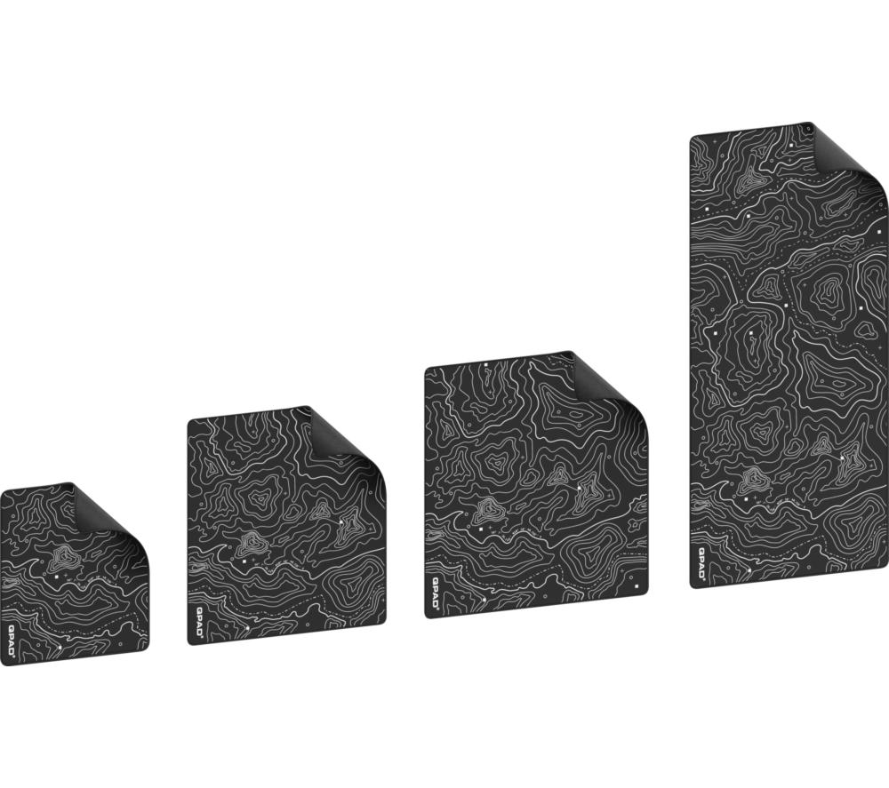 QPAD Edge Mouse Mat - Black & White, XXL image number 6 of 10