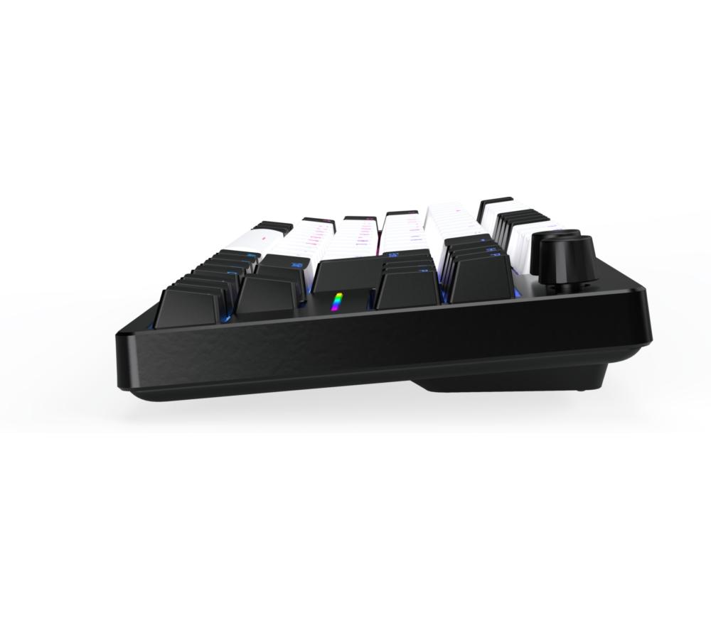 QPAD Loop TKL Mechanical Gaming Keyboard - Black & White image number 16 of 17