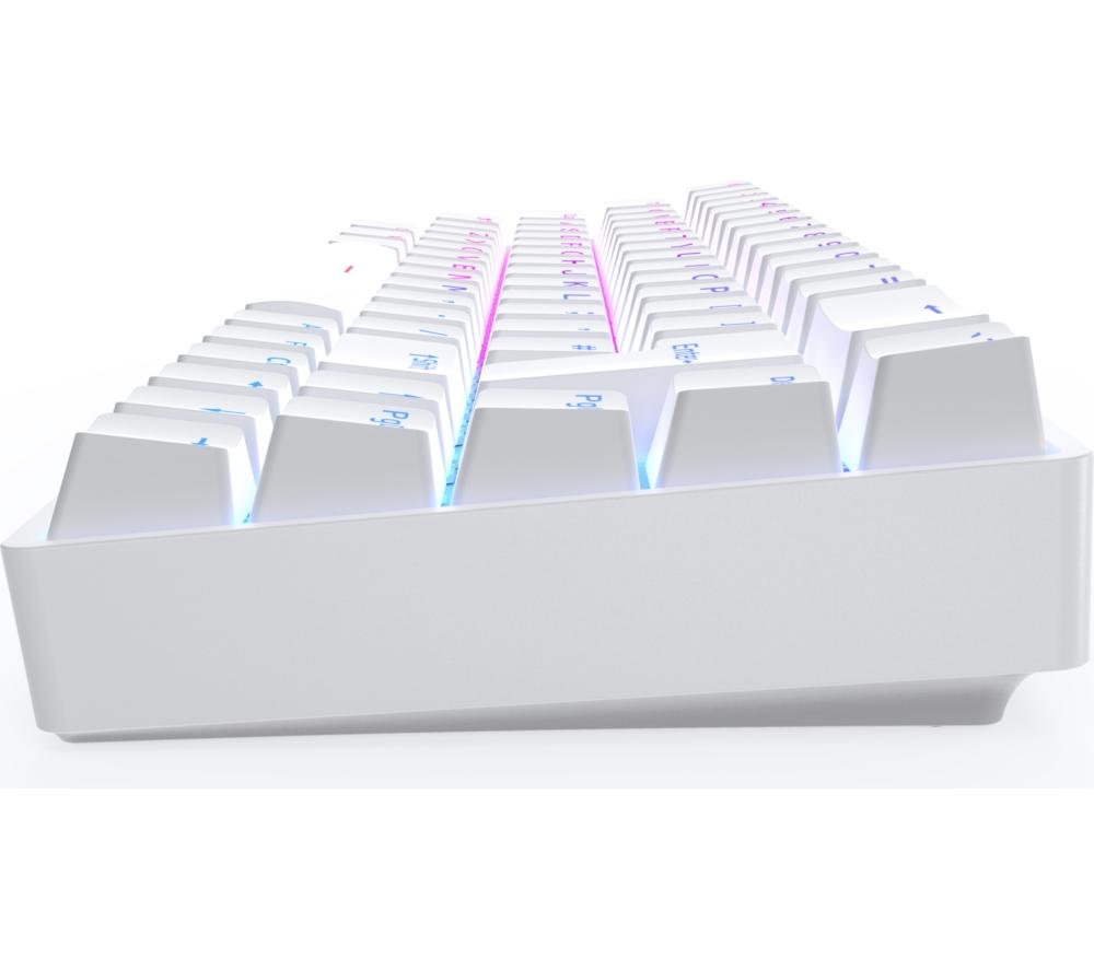 QPAD Flux 65 Magnetic Hall Effect Gaming Keyboard - White image number 13 of 15