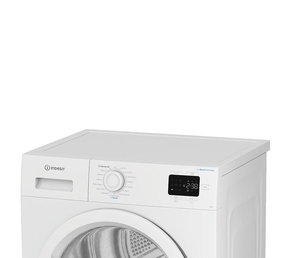 INDESIT C YSD 82D WW UK 8 kg Heat Pump Tumble Dryer - White image number 3 of 8