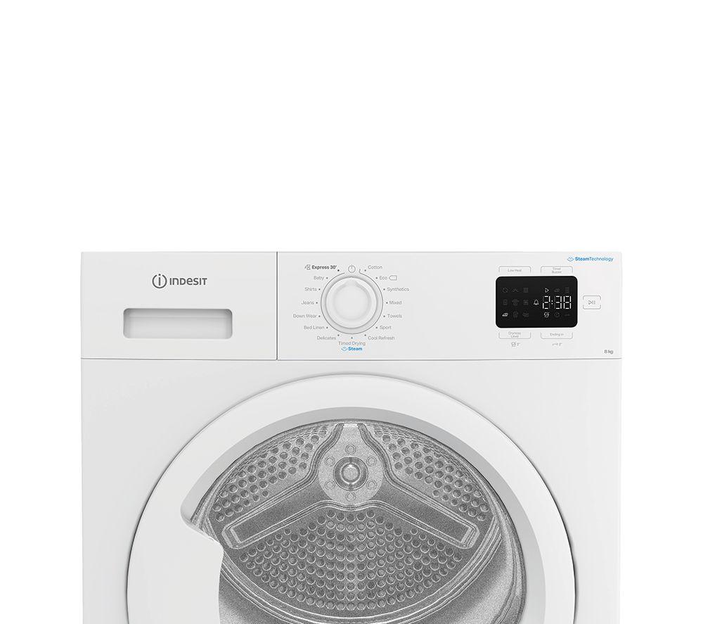 INDESIT C YSD 82D WW UK 8 kg Heat Pump Tumble Dryer - White image number 6 of 8
