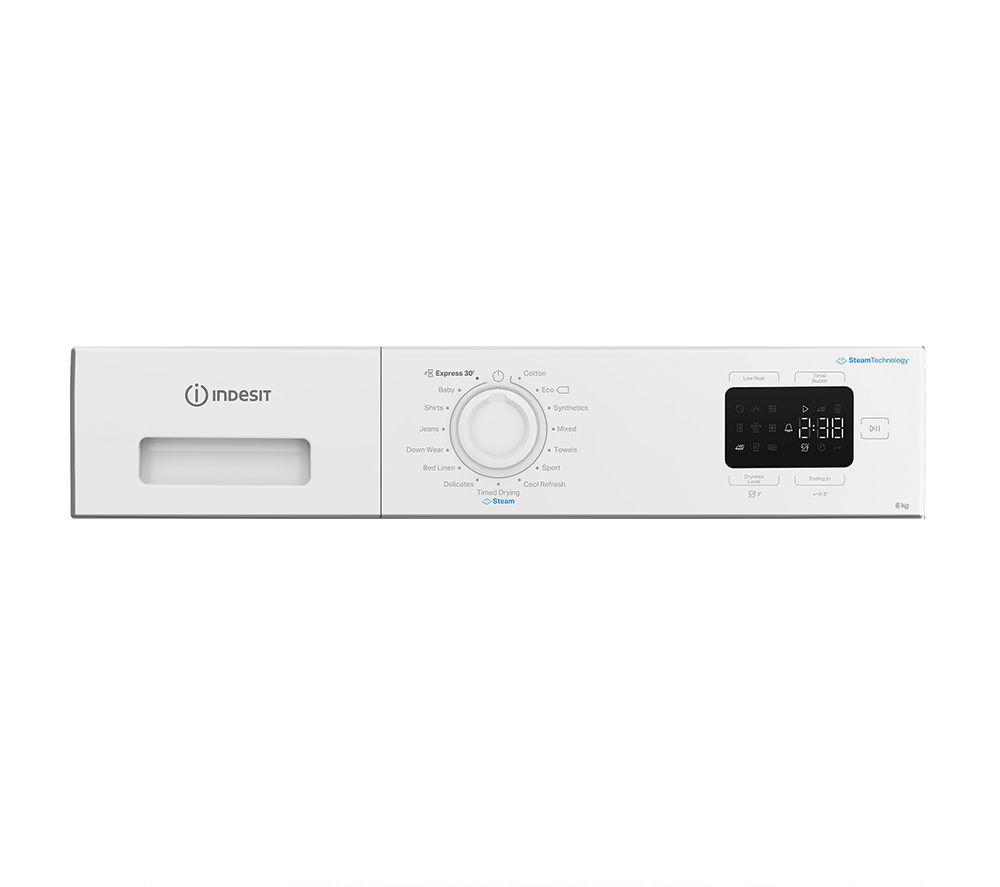 INDESIT C YSD 82D WW UK 8 kg Heat Pump Tumble Dryer - White image number 8 of 8