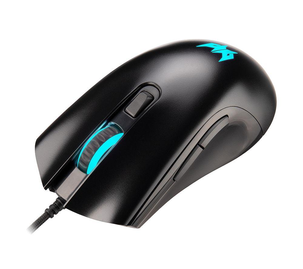 Acer Predator Cestus 333 Rgb Optical Gaming Mouse, Black