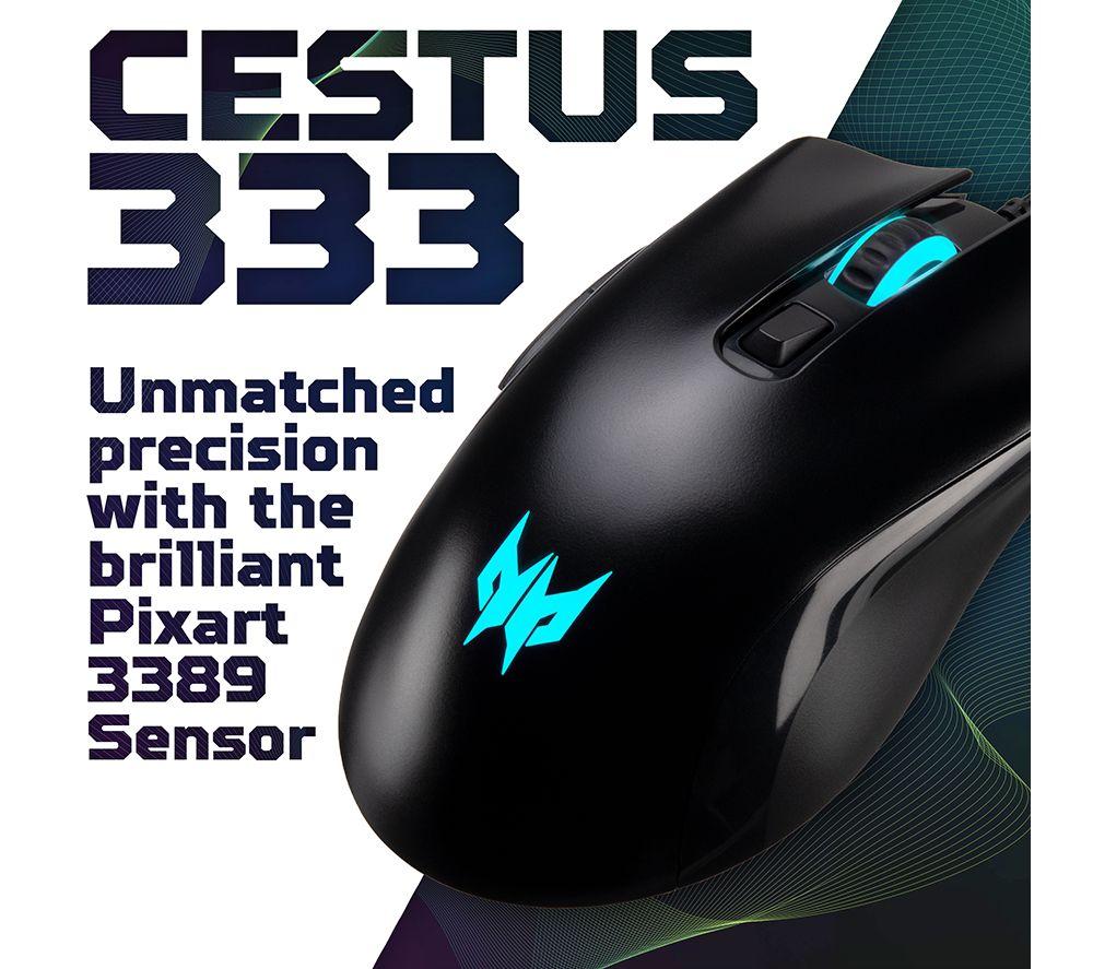 ACER Predator Cestus 333 RGB Optical Gaming Mouse image number 2 of 6