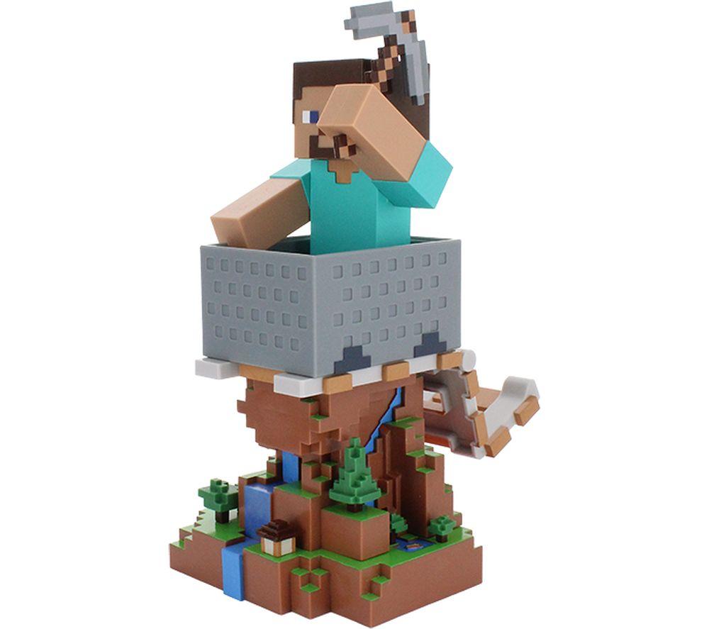 CABLE GUYS Minecraft: Steve Phone & Controller Holder image number 2 of 4