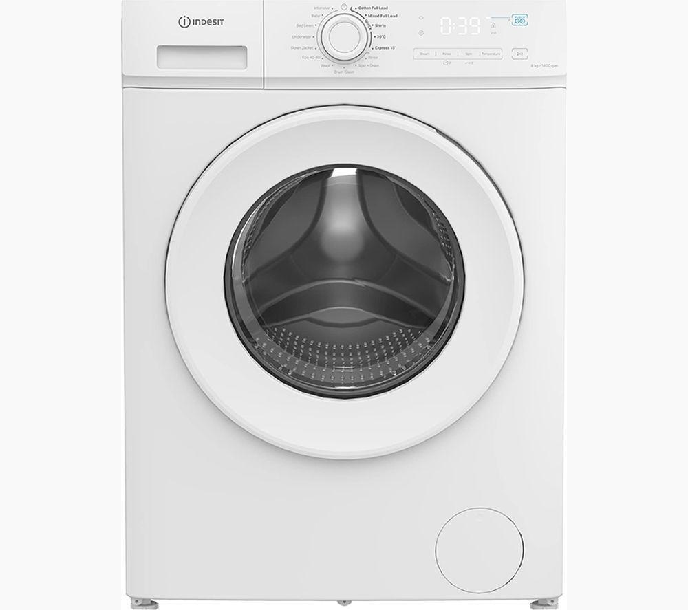 INDESIT My Time IMA 864 UK 8 kg 1400 Spin Washing Machine - White image number 2 of 7