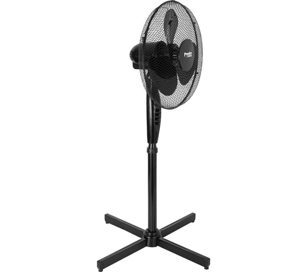 TOWER Presto PT633000B 16" Pedestal Fan - Black image number 4 of 12