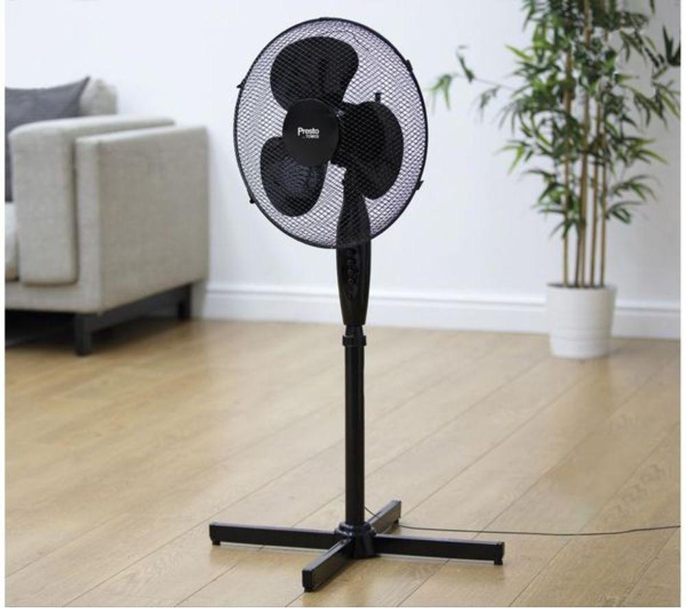 TOWER Presto PT633000B 16" Pedestal Fan - Black image number 9 of 12
